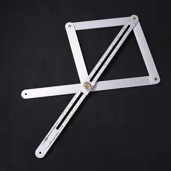 Aluminum Alloy Scale Protractor Multifunction Woodworking Measuring Angle Ruler Diagonal Ruler Measuring Tool Supplies
Aluminum Alloy Scale Protractor Multifunction Woodworking Measuring Angle Ruler Diagonal Ruler Measuring Tool Supplies