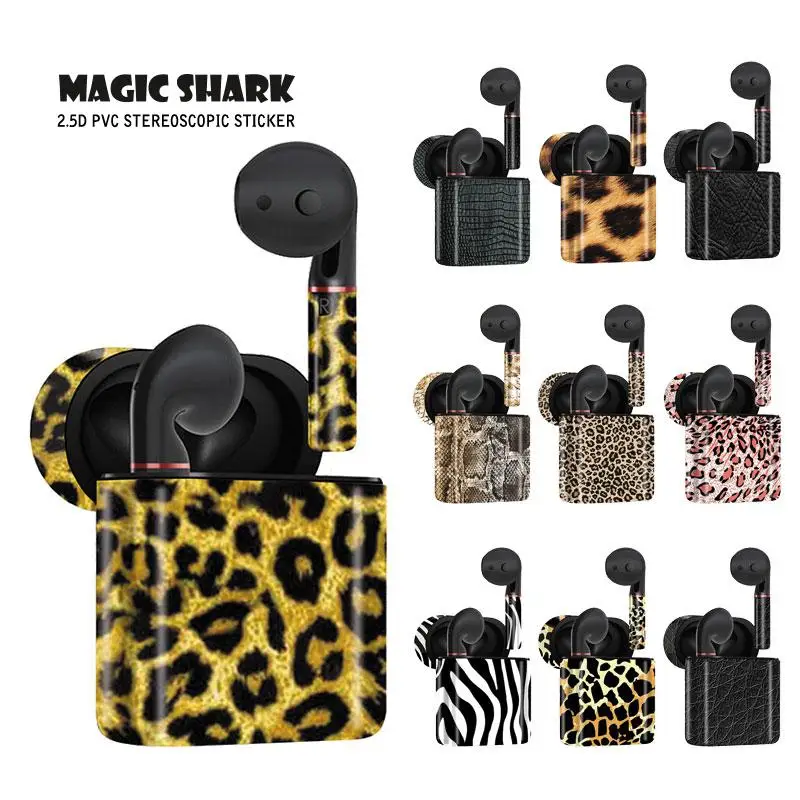 Magic Shark Zebra Leopard Snake Leather Print Soft PVC Case Cover Sticker for Huawei Freebuds 2 2 Pro Removable
Magic Shark Zebra Leopard Snake Leather Print Soft PVC Case Cover Sticker for Huawei Freebuds 2 2 Pro Removable