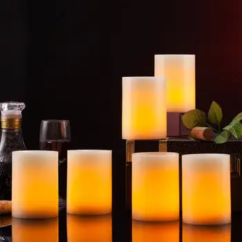 NEWKBO 6Pcs Candles Music Birthday Candle With Remote Control Flickering Battery Operated LED Tea Lights Scented Candles Lamp
NEWKBO 6Pcs Candles Music Birthday Candle With Remote Control Flickering Battery Operated LED Tea Lights Scented Candles Lamp