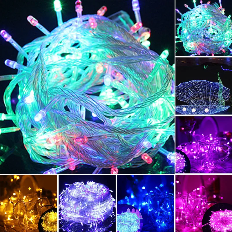10M 100 LED Copper Wire LED String Lights Outdoor Holiday Lighting For Christmas Party Decoration With Power Adapter Remote Cont
10M 100 LED Copper Wire LED String Lights Outdoor Holiday Lighting For Christmas Party Decoration With Power Adapter Remote Cont