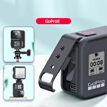 Rechargeable Side Protective Cover Battery Lid for GoPro8 Action Camera Dustproof Battery Door Housing Case Cover Accessories
Rechargeable Side Protective Cover Battery Lid for GoPro8 Action Camera Dustproof Battery Door Housing Case Cover Accessories