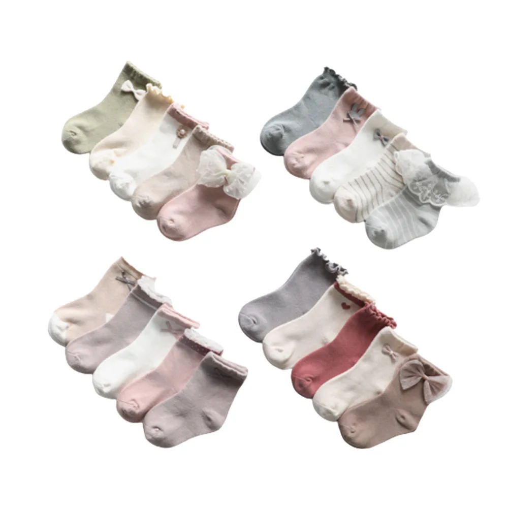 QXMY 2020 Children's Socks For Girls Kids Lace Bowknot Cheap Stuff Toddler Baby Ankle Stockings Cotton Warmers Priness 5 Pairs
QXMY 2020 Children's Socks For Girls Kids Lace Bowknot Cheap Stuff Toddler Baby Ankle Stockings Cotton Warmers Priness 5 Pairs