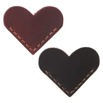 Heart-Shape Bookmark Handcrafted Leather Reading Marking Accessories Corner Page Maker Gift For Book Lover Readers Teacher
Heart-Shape Bookmark Handcrafted Leather Reading Marking Accessories Corner Page Maker Gift For Book Lover Readers Teacher