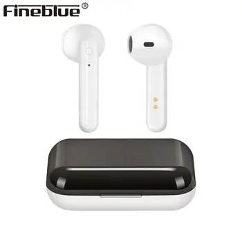 FineBlue J10 TWS Bluetooth 5.0 Earphone Mini Twin Stereo Mic True Wireless Earbuds Smart Phone sport Earpiece HD sound for music
FineBlue J10 TWS Bluetooth 5.0 Earphone Mini Twin Stereo Mic True Wireless Earbuds Smart Phone sport Earpiece HD sound for music