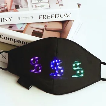 Led Face Mask Display Mixed Color Message Flexible Led Panel 576 dots Bluetooth Program Global Language for Express Yourself
Led Face Mask Display Mixed Color Message Flexible Led Panel 576 dots Bluetooth Program Global Language for Express Yourself