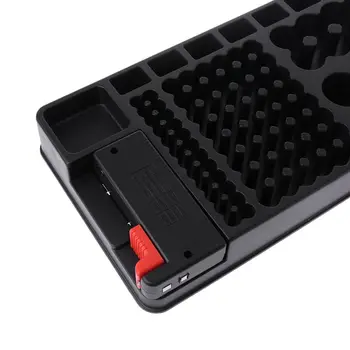 Large Capacity Battery Organizer With Removable BT-168 LCD Tester Storage Case Box Portable For AA AAA D C 9V 1.5V Cell Battery
Large Capacity Battery Organizer With Removable BT-168 LCD Tester Storage Case Box Portable For AA AAA D C 9V 1.5V Cell Battery