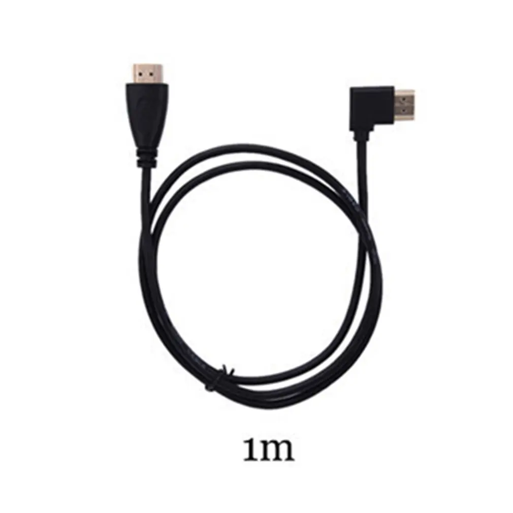 1080p HD HDMI Cable Straight to Right Conversion Cable HDMI 1.4 3D HDMI Cable for DVD TV Set-top Box Camera
1080p HD HDMI Cable Straight to Right Conversion Cable HDMI 1.4 3D HDMI Cable for DVD TV Set-top Box Camera