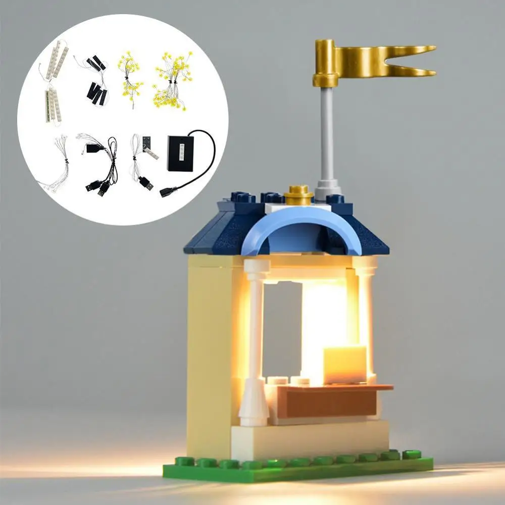 Suitable for Creative 10257 Toy Carousel LED Lighting Compatible with 10275 Building Blocks DIY Light Assembled Building Blocks
Suitable for Creative 10257 Toy Carousel LED Lighting Compatible with 10275 Building Blocks DIY Light Assembled Building Blocks