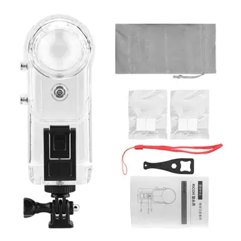 Practical Waterproof Shell 360 Degree Panoramic Camera 30 Meters Diving Protective Shell Anti-drop Accessories
Practical Waterproof Shell 360 Degree Panoramic Camera 30 Meters Diving Protective Shell Anti-drop Accessories