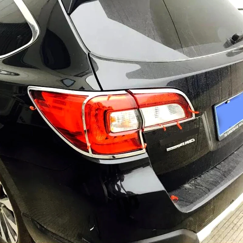 4pcs Car Detector ABS Chrome Cover Trim Back Tail Rear Light Lamp Frame Parts For Subaru Outback 2015 2016 2017 2018 
4pcs Car Detector ABS Chrome Cover Trim Back Tail Rear Light Lamp Frame Parts For Subaru Outback 2015 2016 2017 2018