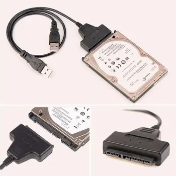 Usb 3 .0 Sata 7 15pin To Usb 2 .0 Adapter Cable For 2 .5 Hdd Laptop Hard Disk Drive
Usb 3 .0 Sata 7 15pin To Usb 2 .0 Adapter Cable For 2 .5 Hdd Laptop Hard Disk Drive