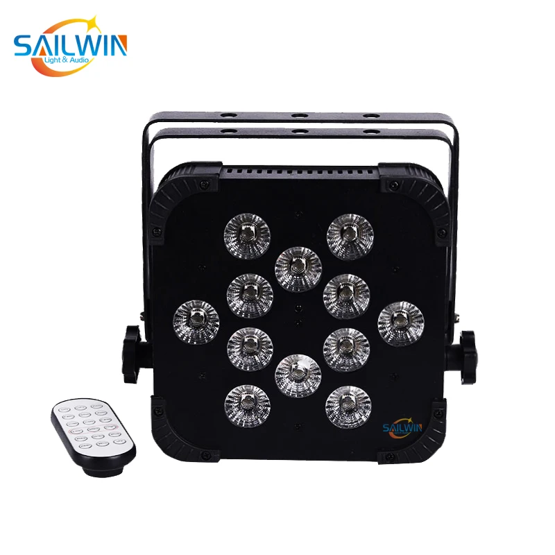 Дешевые 12X18W 6in1 RGBW + УФ светодиодный Par Светильник ing Strobe DMX контроллер для диско DJ