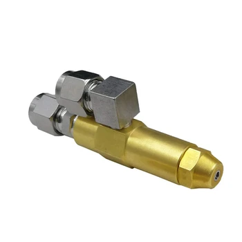 1.0mm Waste Oil Burner Nozzle,Air Atomizing Nozzle,Fuel Oil Nozzle,Full Cone Oil Spray Nozzle
1.0mm Waste Oil Burner Nozzle,Air Atomizing Nozzle,Fuel Oil Nozzle,Full Cone Oil Spray Nozzle