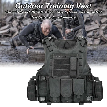 Molle System Adjustable Buckle Outdoor Training Vest Hiking Hunting Multi Pockets Safety Multifunction Tactical Waistcoat
Molle System Adjustable Buckle Outdoor Training Vest Hiking Hunting Multi Pockets Safety Multifunction Tactical Waistcoat