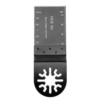 Multi-Function 32x40mm HCS Saw Blade Tools Oscillating Tools for Metal Wood Cutting Woodworking for Dremel Renovator Power Tools
Multi-Function 32x40mm HCS Saw Blade Tools Oscillating Tools for Metal Wood Cutting Woodworking for Dremel Renovator Power Tools