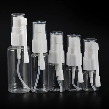 10Pcs Clear Roatation Empty Spray Bottle Reflillable Nasal Atomizer Elephant Nose Sprayer Liquid Makeup Water Container 
10Pcs Clear Roatation Empty Spray Bottle Reflillable Nasal Atomizer Elephant Nose Sprayer Liquid Makeup Water Container