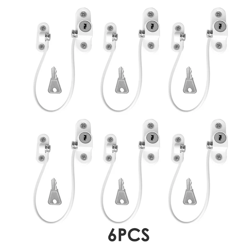 AYRA Window Lock Children Protection Window Restrictor Child Safety Window Stopper Portable Locks Limiter Baby Safty Accessories
AYRA Window Lock Children Protection Window Restrictor Child Safety Window Stopper Portable Locks Limiter Baby Safty Accessories