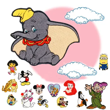 Disney Cartoon Mickey Mouse Small Flying Elephant Fashion Dress Decorations Iron on Transfer Iron on Patches for Clothes
Disney Cartoon Mickey Mouse Small Flying Elephant Fashion Dress Decorations Iron on Transfer Iron on Patches for Clothes
