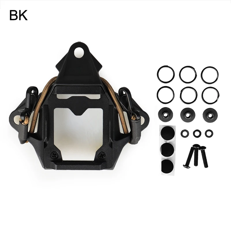 PPT Hunting accessories Modular Bungee Shroud Aluminum L4G24 L4G19 NVG Mount Tactical Base for Helmet gs24-0240
PPT Hunting accessories Modular Bungee Shroud Aluminum L4G24 L4G19 NVG Mount Tactical Base for Helmet gs24-0240