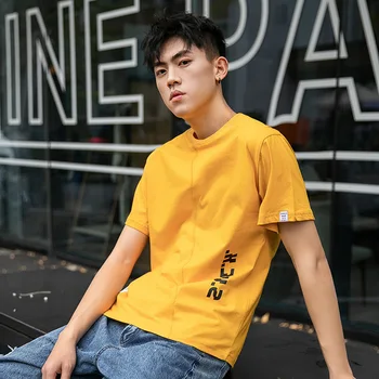 ZHIJING 2020 Short Sleeve T-shirt New Style Crew Neck Summer Printed Loose-Fit Teenager Short sleeved clothes men t shirt
ZHIJING 2020 Short Sleeve T-shirt New Style Crew Neck Summer Printed Loose-Fit Teenager Short sleeved clothes men t shirt