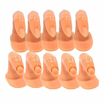 5pcs NJ209 A Plastic Model Professional Fake Finger Nail Art Model Practice Training Nail Tips Display Tool
5pcs NJ209 A Plastic Model Professional Fake Finger Nail Art Model Practice Training Nail Tips Display Tool