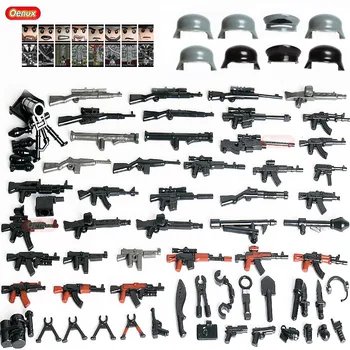Oenux World War 2 Military Army Soldiers Figures With Weapons Building Block Brick WW2 Military MOC Toy For Kids Gift
Oenux World War 2 Military Army Soldiers Figures With Weapons Building Block Brick WW2 Military MOC Toy For Kids Gift