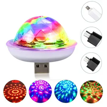 TWISTER.CK LED RGB Disco Stage Light DC 5V USB Magic Ball Light Sound Activated for Mobile Phone Party Family Decoration
TWISTER.CK LED RGB Disco Stage Light DC 5V USB Magic Ball Light Sound Activated for Mobile Phone Party Family Decoration