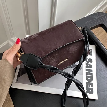 Retro Textured Frosted Women's Pouches 2020 Autumn and Winter New Fashionable All-Match Shoulder Bag Popular Crossbody Bag 
Retro Textured Frosted Women's Pouches 2020 Autumn and Winter New Fashionable All-Match Shoulder Bag Popular Crossbody Bag