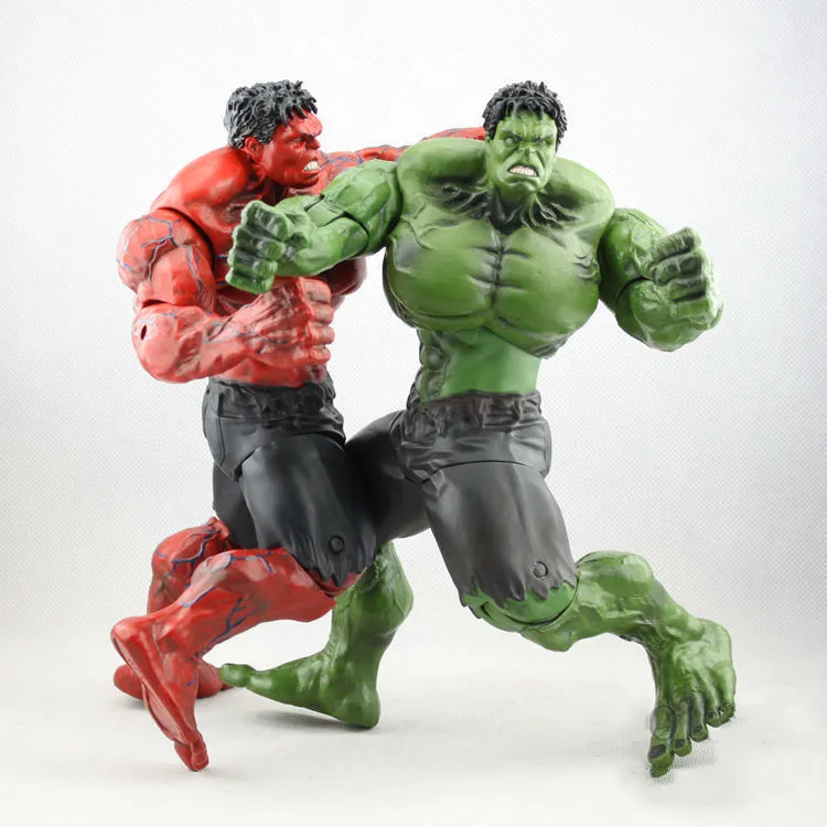 Movie Super Hero The Hulk PVC Action Figure Toy Red & Green Hulk Figures Toys 25CM Great Gift
Movie Super Hero The Hulk PVC Action Figure Toy Red & Green Hulk Figures Toys 25CM Great Gift