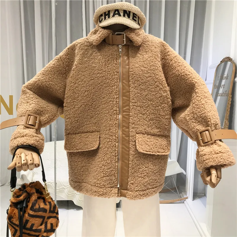 Thick Fleece Womens Winter Coats Solid Lace Up High Street Stand Collar Women Coats and Jackets trending products 2019 winter
Thick Fleece Womens Winter Coats Solid Lace Up High Street Stand Collar Women Coats and Jackets trending products 2019 winter