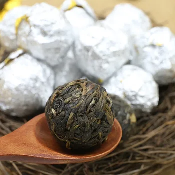 2017 Hand Made Dragon Ball Sheng Pu-erh Yiwu Old Tree Materials Raw Pu-erh Tuocha
2017 Hand Made Dragon Ball Sheng Pu-erh Yiwu Old Tree Materials Raw Pu-erh Tuocha