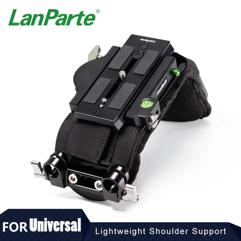 Lanparte Lightweight Quick Release Shoudlder Support with Manfrotto 501 Plate, Soft Shoulder Pad and DLSR Camera Accessores
Lanparte Lightweight Quick Release Shoudlder Support with Manfrotto 501 Plate, Soft Shoulder Pad and DLSR Camera Accessores