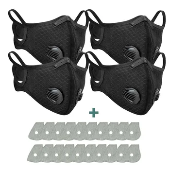 4pcs Outdoors Sports Cycling Breathable Face Masks Washable Reusable Unisex Masks Cover + 20pcs Activated Carbon Filter Pad
4pcs Outdoors Sports Cycling Breathable Face Masks Washable Reusable Unisex Masks Cover + 20pcs Activated Carbon Filter Pad
