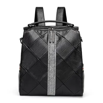 Small Backpack Women Soft Leather Mochila Designer Backpacks Women High Quality Brand Luxury School Bags for Teenage Girls
Small Backpack Women Soft Leather Mochila Designer Backpacks Women High Quality Brand Luxury School Bags for Teenage Girls