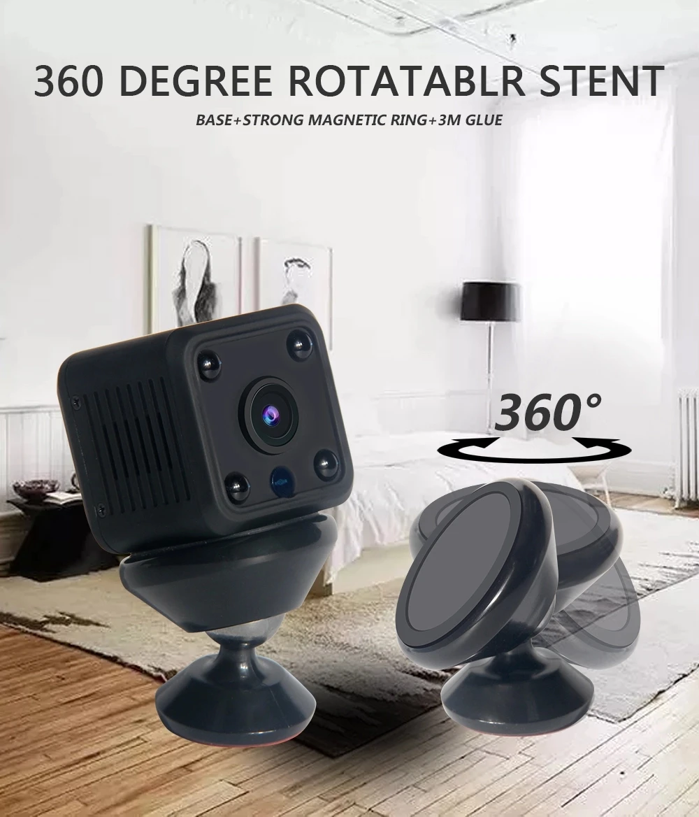 Mini Camera Surveillance-Camera Remote-Monitor Wifi Night-Vision Wireless 1080P HomeAudio Recorder Motion Detection Camcorder IP
Mini Camera Surveillance-Camera Remote-Monitor Wifi Night-Vision Wireless 1080P HomeAudio Recorder Motion Detection Camcorder IP