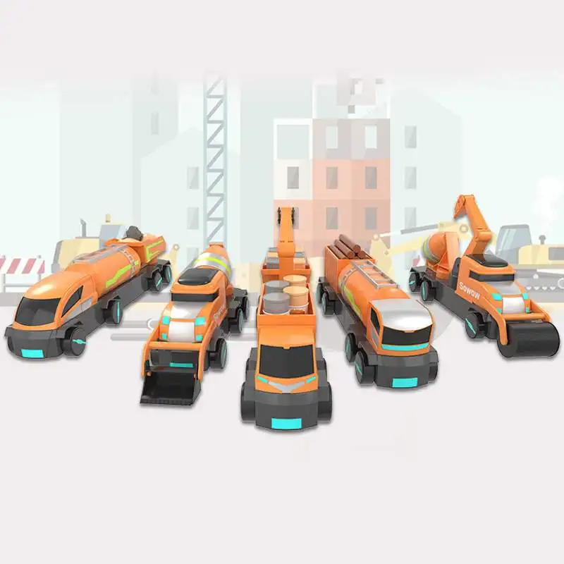 Kosovo Flexible City Engineering Vehicle with Magnetic Launch Combination of Building Blocks Toy Car Boy Play House Toys
Kosovo Flexible City Engineering Vehicle with Magnetic Launch Combination of Building Blocks Toy Car Boy Play House Toys