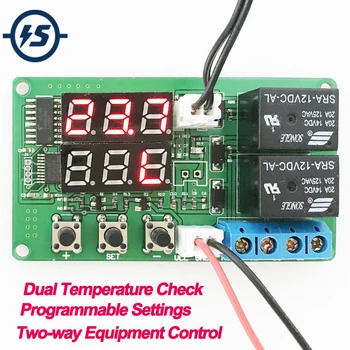Temperature Controller Programmable Sensor Relay Module -20-100C NTC Sensor 10A DC 12V High Precision
Temperature Controller Programmable Sensor Relay Module -20-100C NTC Sensor 10A DC 12V High Precision