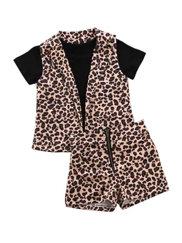 Pudcoco 2020 Baby Summer Clothing Toddler Baby Girl Clothes Leopard Vest Jacket Tops T-Shirt Short Pants 3Pcs Outfits 1-6T
Pudcoco 2020 Baby Summer Clothing Toddler Baby Girl Clothes Leopard Vest Jacket Tops T-Shirt Short Pants 3Pcs Outfits 1-6T