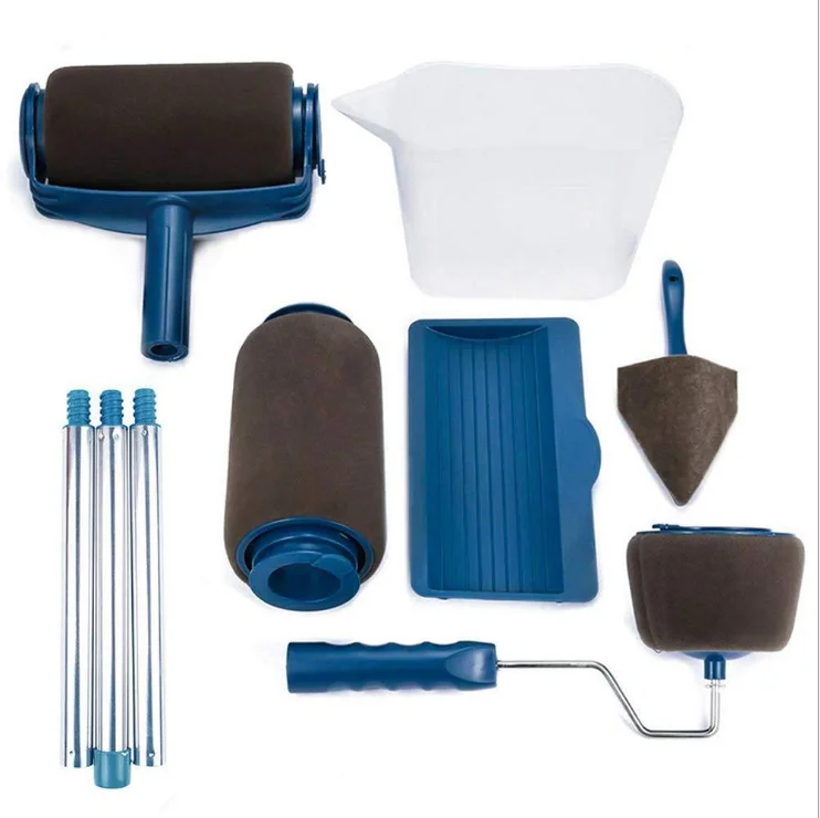 GH 8pcs Paint Runner Roller Brush Handle Tool Flocked Edger Office Room Wall Painting Home Tool Roller Paint Brush Set Dropship
GH 8pcs Paint Runner Roller Brush Handle Tool Flocked Edger Office Room Wall Painting Home Tool Roller Paint Brush Set Dropship