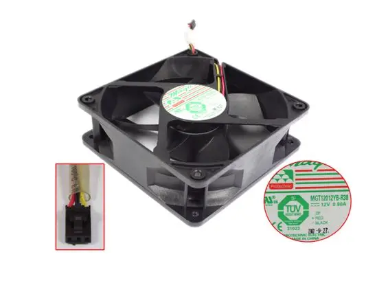 MAGIC MGT12012YB-R38 DC 12V 0.80A 120x120x38 мм 3-проводной Вентилятор охлаждения сервера
MAGIC MGT12012YB-R38 DC 12V 0.80A 120x120x38 мм 3-проводной Вентилятор охлаждения сервера