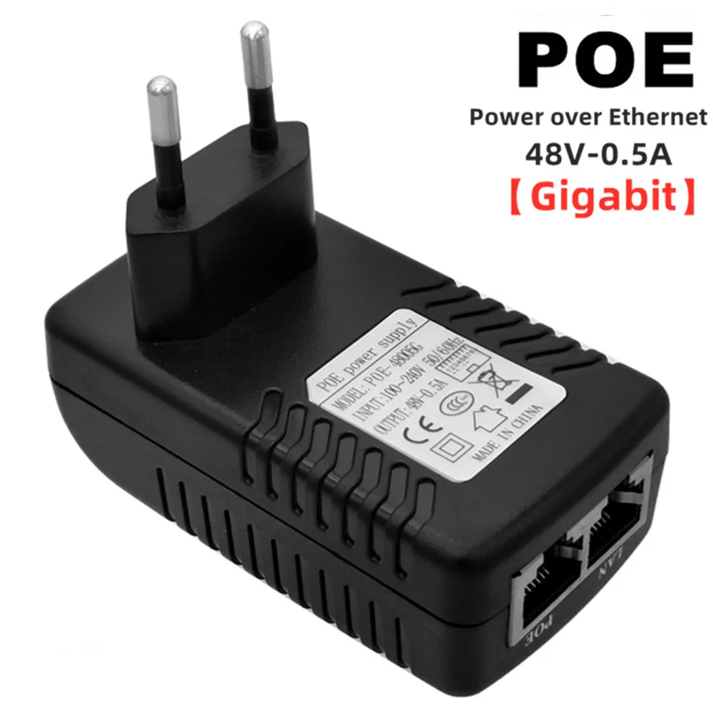 48 В/0.5A адаптер питания через Ethernet гигабитный POE outpu для беспроводной точки доступа для камеры видеонаблюдения, телефона, США, ЕС, Великобритании, Австралии, настенный штекер
48 В/0.5A адаптер питания через Ethernet гигабитный POE outpu для беспроводной точки доступа для камеры видеонаблюдения, телефона, США, ЕС, Великобритании, Австралии, настенный штекер