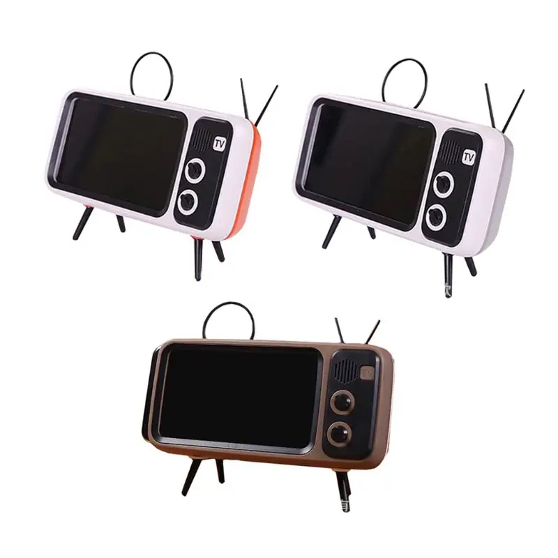 Retro TV Mobile Phone Screen Stand Cell Phone Mounts Holder for 4.7-5.5in mini Waterproo Mobile Phone Screen for Smart Phone
Retro TV Mobile Phone Screen Stand Cell Phone Mounts Holder for 4.7-5.5in mini Waterproo Mobile Phone Screen for Smart Phone