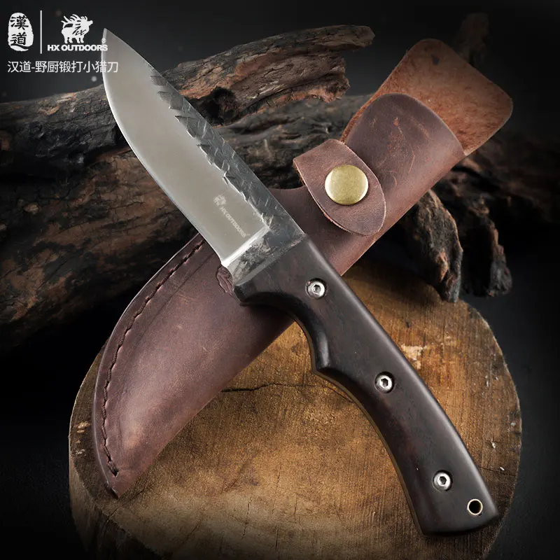 HX Outdoor Carbon Steel Camping Forged Knife Wood Handle Survival Kitchen Hunting Knives With Leather Sheath Dropshipping
HX Outdoor Carbon Steel Camping Forged Knife Wood Handle Survival Kitchen Hunting Knives With Leather Sheath Dropshipping