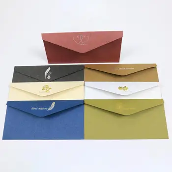 1pcs Vintage Gold Color Envelopes For Invitations Kraft Paper Cardboard Window Envelope Party Wedding Letter Set Stationery
1pcs Vintage Gold Color Envelopes For Invitations Kraft Paper Cardboard Window Envelope Party Wedding Letter Set Stationery