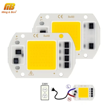 20W 30W 50W LED COB Chip AC 220V Smart IC DIY LED Beads For LED Projection Floodlight Spotlight Warm White Cold White Grow Light
20W 30W 50W LED COB Chip AC 220V Smart IC DIY LED Beads For LED Projection Floodlight Spotlight Warm White Cold White Grow Light