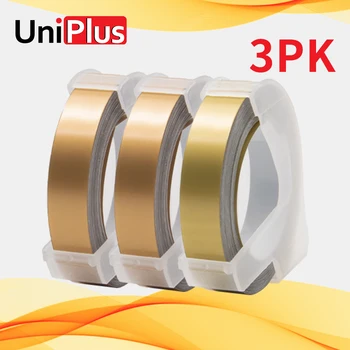 UniPlus 3PK 9mm 3D Label Tape Compatible Dymo 3D Embossing Tape for Motex E101 E202 E303 E404 1610 Dymo Label Maker DIY Sticker
UniPlus 3PK 9mm 3D Label Tape Compatible Dymo 3D Embossing Tape for Motex E101 E202 E303 E404 1610 Dymo Label Maker DIY Sticker