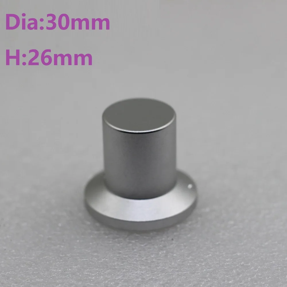 

Dia30*H26mm Aluminum Alloy Solid Knob Volume Potentiometer Audio Power Amplifier Knob HIFI