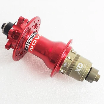 NOVATEC D792SB MTB XC AM Disc 6 Bolt Rear Hub 9s 10s 11 speed XD compatible QR Thru 135mm 142mm 24h 28h 32 holes Black Red
NOVATEC D792SB MTB XC AM Disc 6 Bolt Rear Hub 9s 10s 11 speed XD compatible QR Thru 135mm 142mm 24h 28h 32 holes Black Red