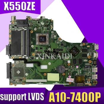 XinKaidi X550ZE For ASUS VM590Z X550ZE laptop motherboard X550/X750 FX7600P/FX7500/A10-7400P support LVDS Test work 100%
XinKaidi X550ZE For ASUS VM590Z X550ZE laptop motherboard X550/X750 FX7600P/FX7500/A10-7400P support LVDS Test work 100%