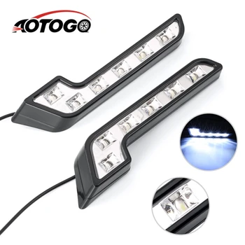 2PCS 12V 6 LED Driving Lamp DRL Universal Car Auto Fog Light Source Daytime Running Light White with Organic plastics Shell
2PCS 12V 6 LED Driving Lamp DRL Universal Car Auto Fog Light Source Daytime Running Light White with Organic plastics Shell